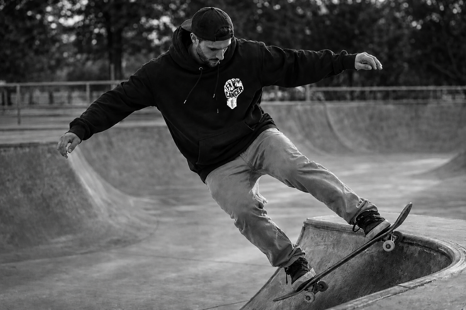 Wear the Fight FU*K Cancer Hoodie